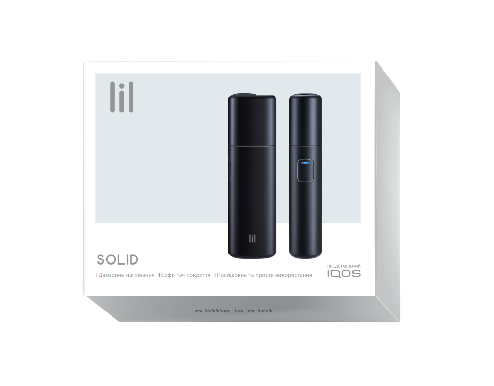 IQOS LİL SOLİD: Taşınabilir ve Şık Bir Tütün Isıtma Cihazı IQOS LİL SOLİD: Taşınabilir ve Şık Bir Tütün Isıtma Cihazı